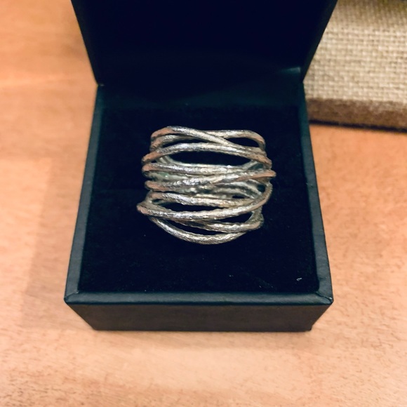 ARTISAN STERLING SILVER WIRE WRAPPED RING ‼️ - Picture 1 of 2